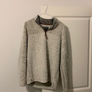 TRUE GRIT Frosty Tipped Pullover Sherpa (Large)